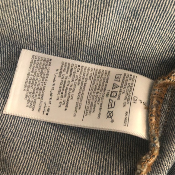 Old Navy Denim Jacket Sz SM - Picture 4 of 4